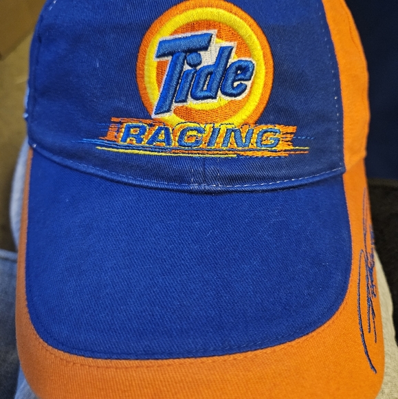 Tide Racing #32 Ricky Craven Signature Adjustable Hat - Picture 2 of 8